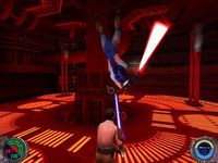 une photo d'Ã©cran de Star Wars - Jedi Knight 2 - Jedi Outcast sur Microsoft X-Box
